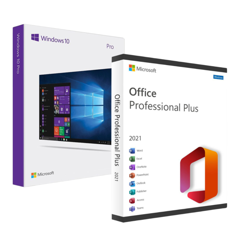 Pack Windows 10 Pro + Office 2021 Pro Plus Phone - Win10cdkeys